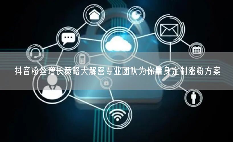 抖音粉丝增长策略大解密专业团队为你量身定制涨粉方案